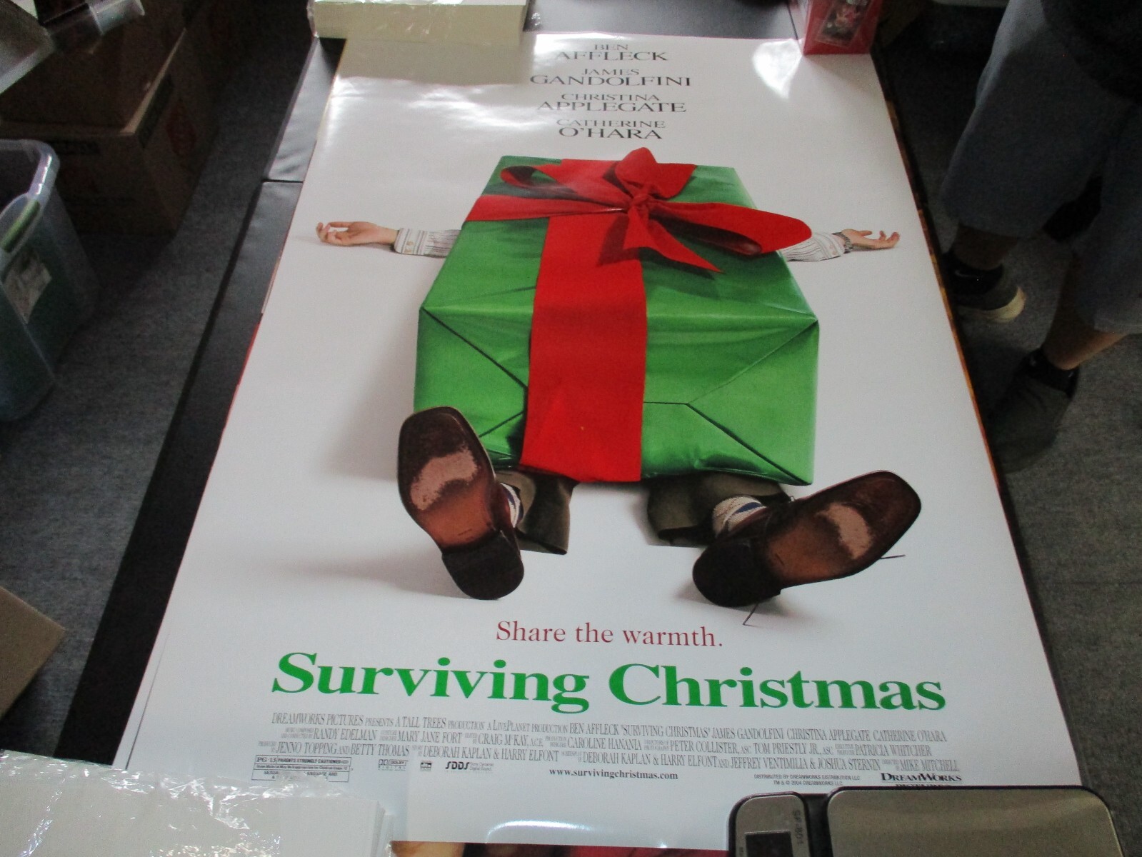 Surviving Christmas Movie Theater Poster Double Sided 27×40