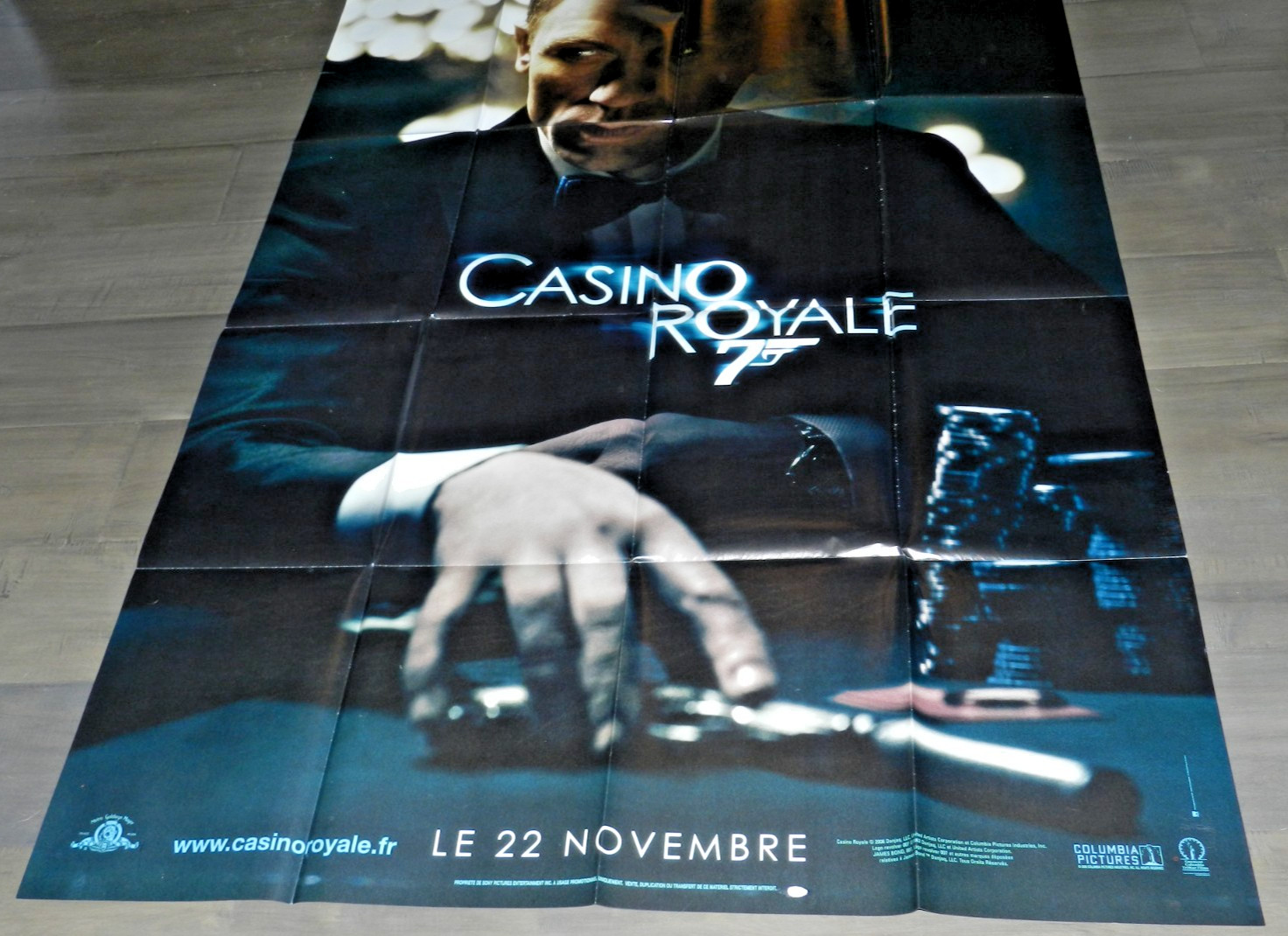 JAMES BOND 007 CASINO ROYALE MOVIE POSTER FRENCH GRANDE 46″ x 61″ LARGE