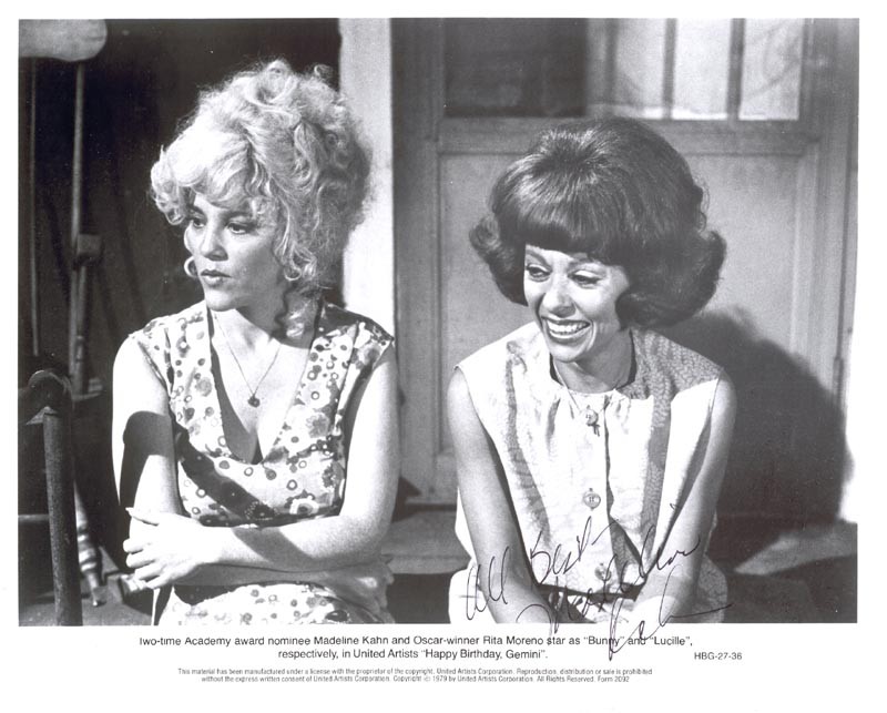 MADELINE KAHN – AUTOGRAPHED SIGNED PHOTOGRAPH
