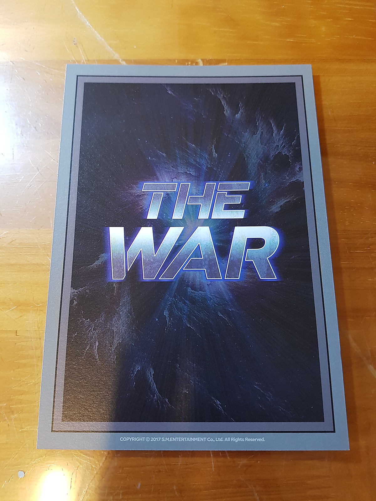 EXO 4th Album THE WAR Ko Ko Bop Lettering Type-C Photo Card Official K-POP(35