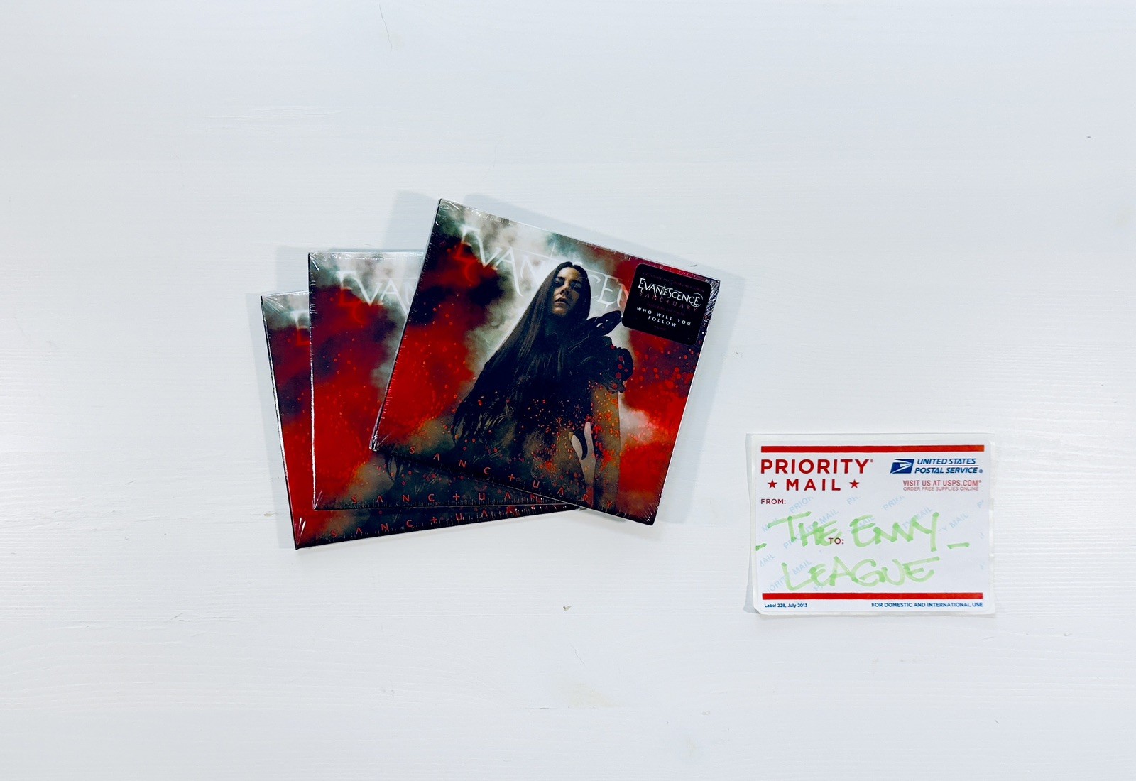 *SIGNED INSERT* EVANESCENCE: Sanctuary CD Autographed Amy Lee NEW SEALED Newbury