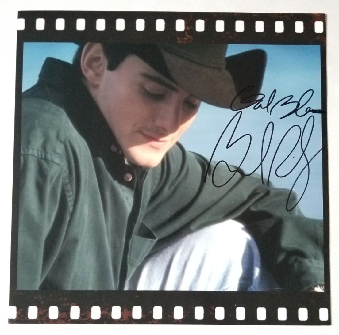 Brad Paisley REAL SIGNED 12×12″ Who Needs Pictures Album Flat COA Autographed