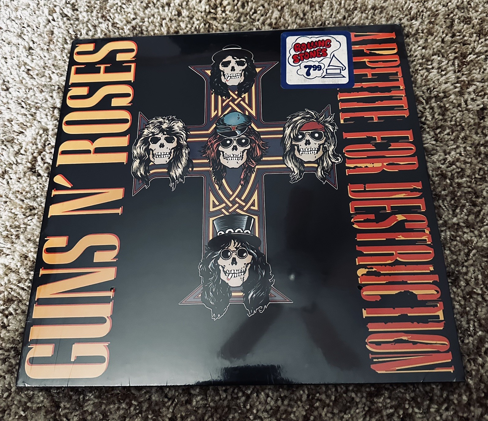 GUNS N’ ROSES AFD ORIGINAL 1987 Pressing FACTORY SEALED W/Hype Sticker 24148