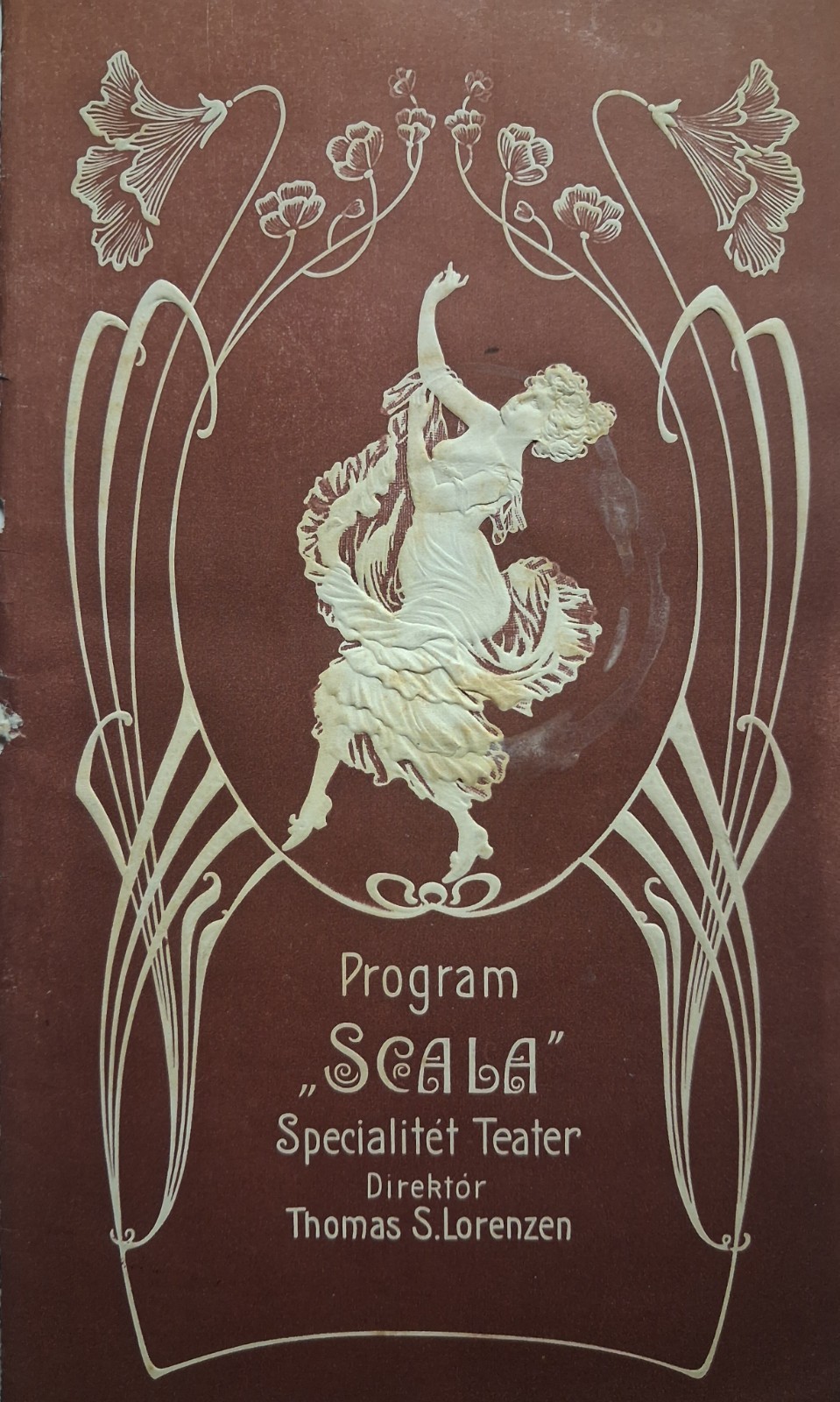 1900s Theatre Program ART NOUVEAU Scala DENMARK