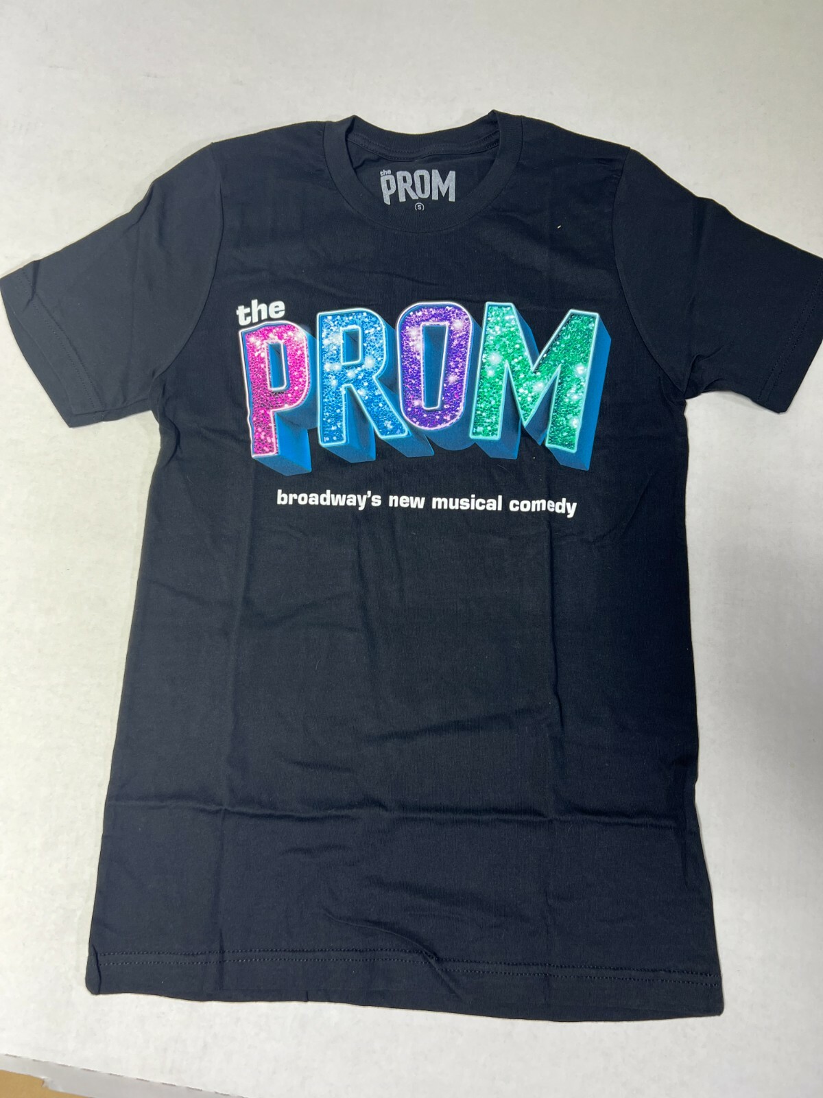 THE PROM The Musical BROADWAY BLACK LOGO UNISEX T-SHIRT NEW OFFICIAL MERCHANT