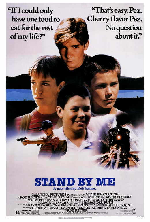 STAND BY ME Movie POSTER PRINT 27×40 River Phoenix Wil Wheaton Jerry O’Connell