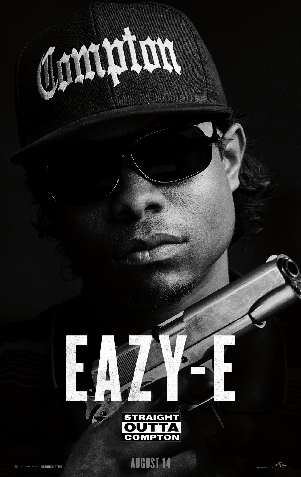Free Same Day Shipping N.W.A. Movie Eazy-E Version Borderless 11 x 17 Poster