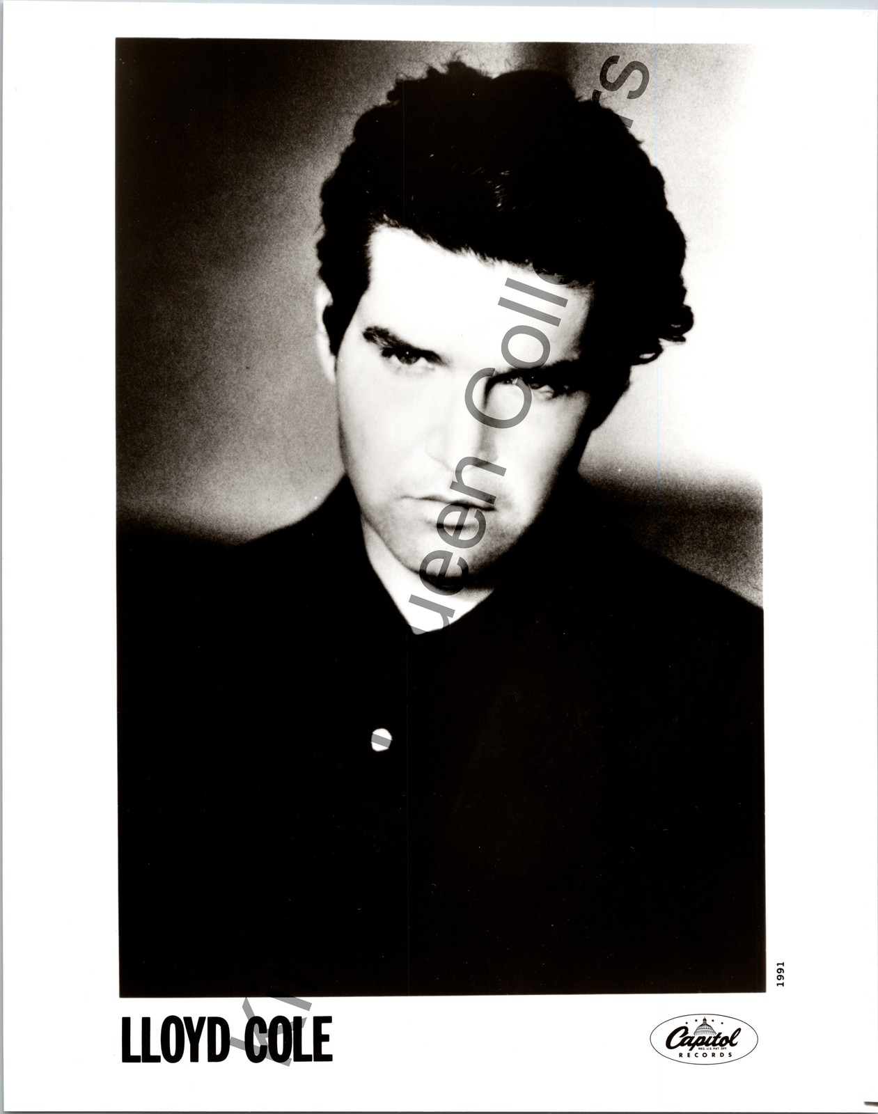Lloyd Cole 1991 Original Vintage Capitol Records Rock Press Photo Publicity