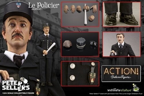 Peter Sellers Inspector Clouseau Pink Panther LE 1/6 Scale Figure New in Box!!