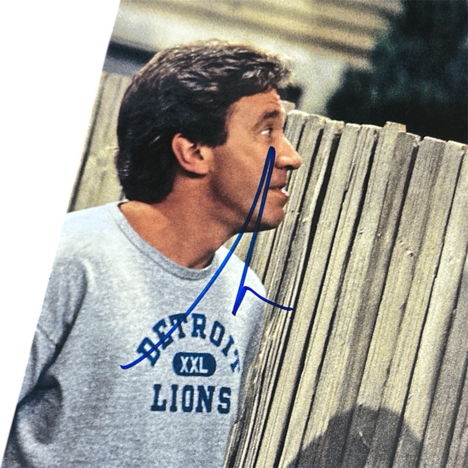 Tim Allen Autograph Signed Home Improvement Photo W/ Pic PROOF! Toy Story Actor!