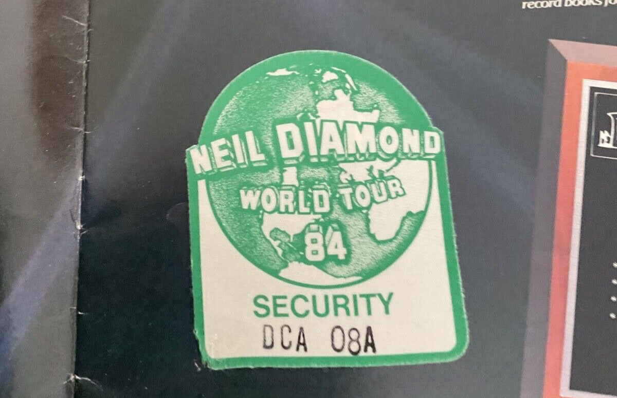 SIX VINTAGE NEIL DIAMOND CONCERT PROGRAMS – 1984, 1986, 1987, 1993, 1998/1999 +