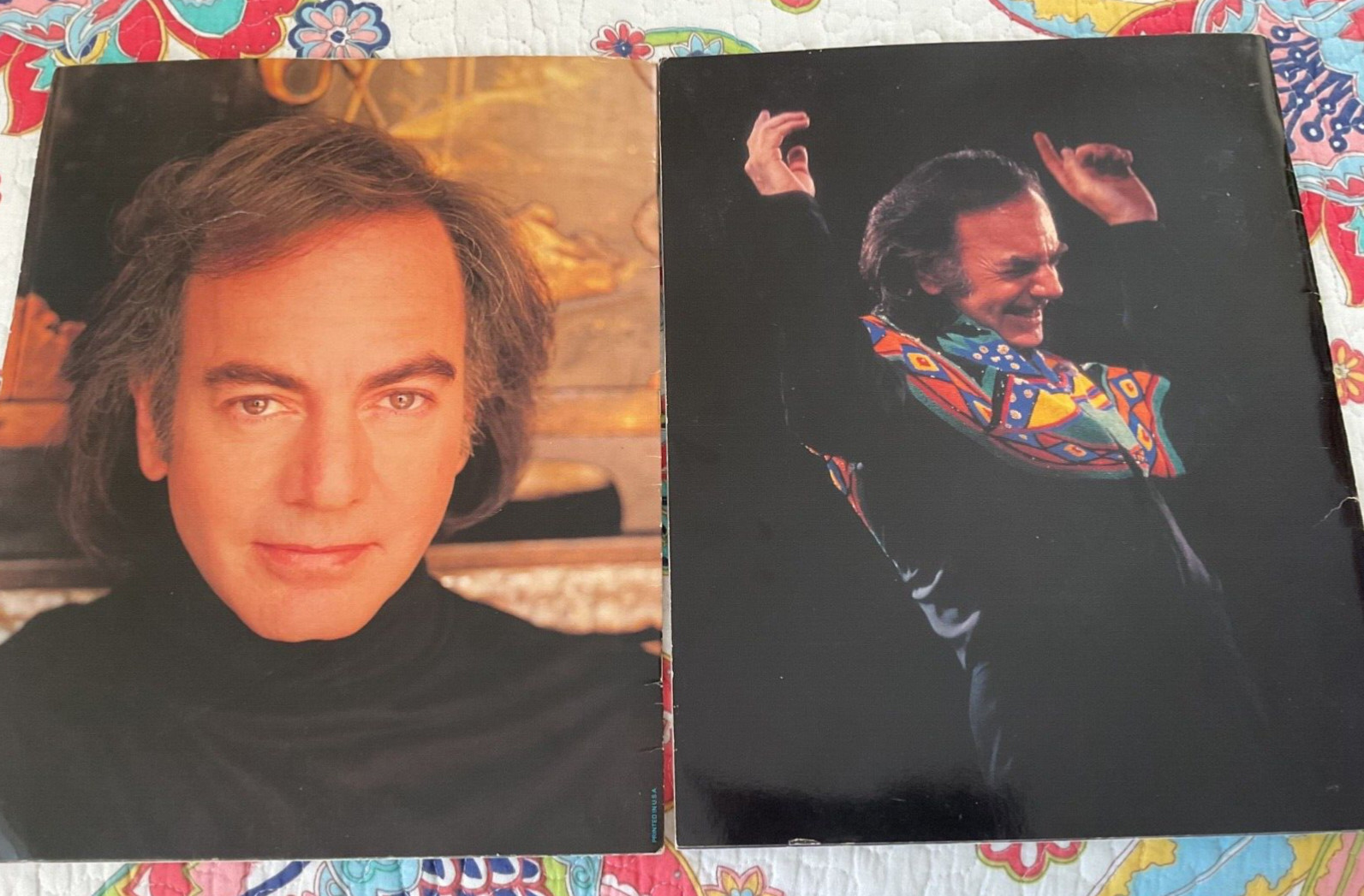 SIX VINTAGE NEIL DIAMOND CONCERT PROGRAMS – 1984, 1986, 1987, 1993, 1998/1999 +