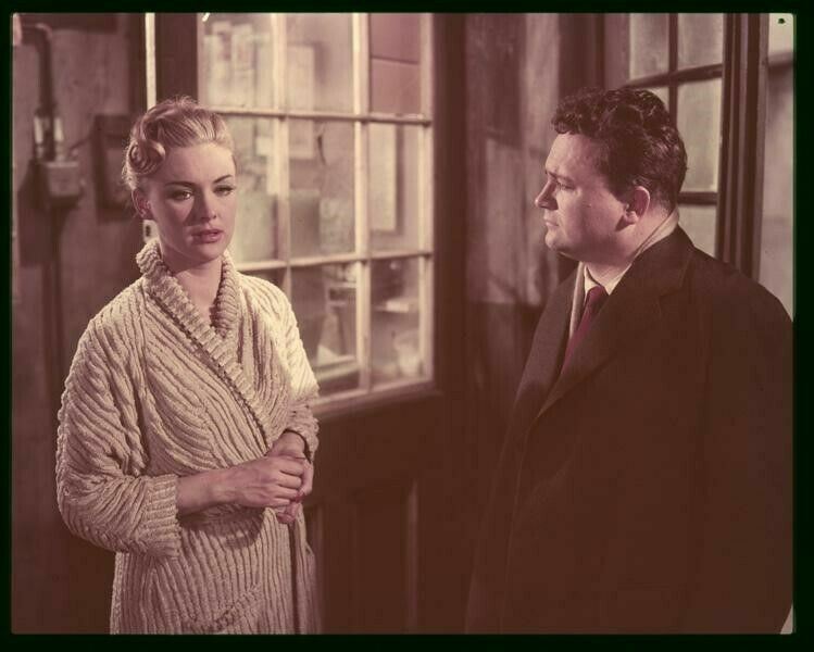 DAVY 1958 Harry Secombe Susan Shaw Original 5×4 Color Transparency
