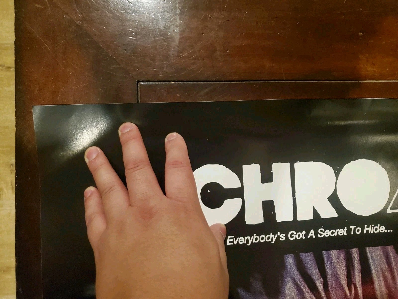 CHROMATICS Johnny Jewel Kill for Love Rare 2012 Tour Poster 26 x 39 in
