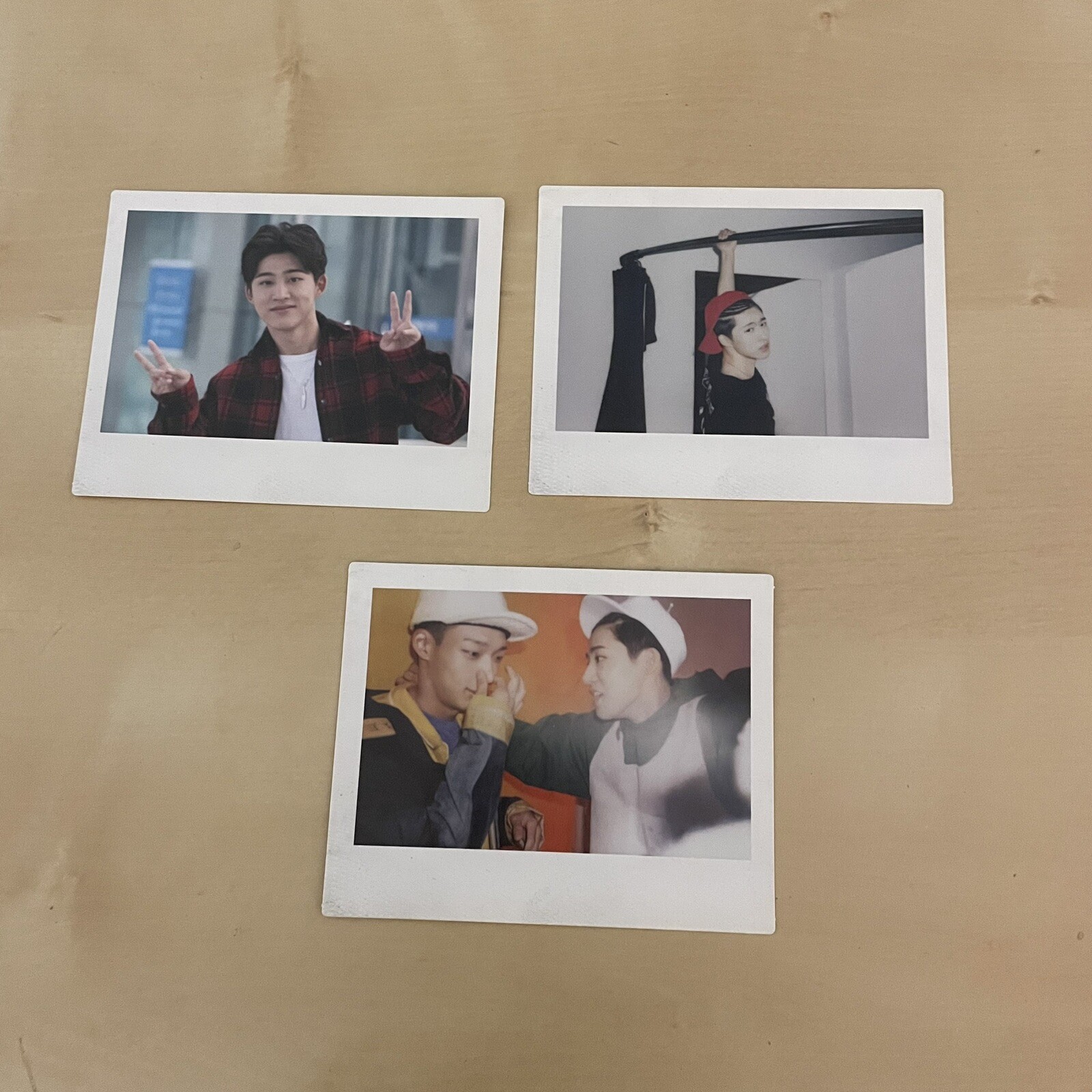 L1 B.I Hanbin iKON Welcome Back Full Album Red Version Polaroid Set