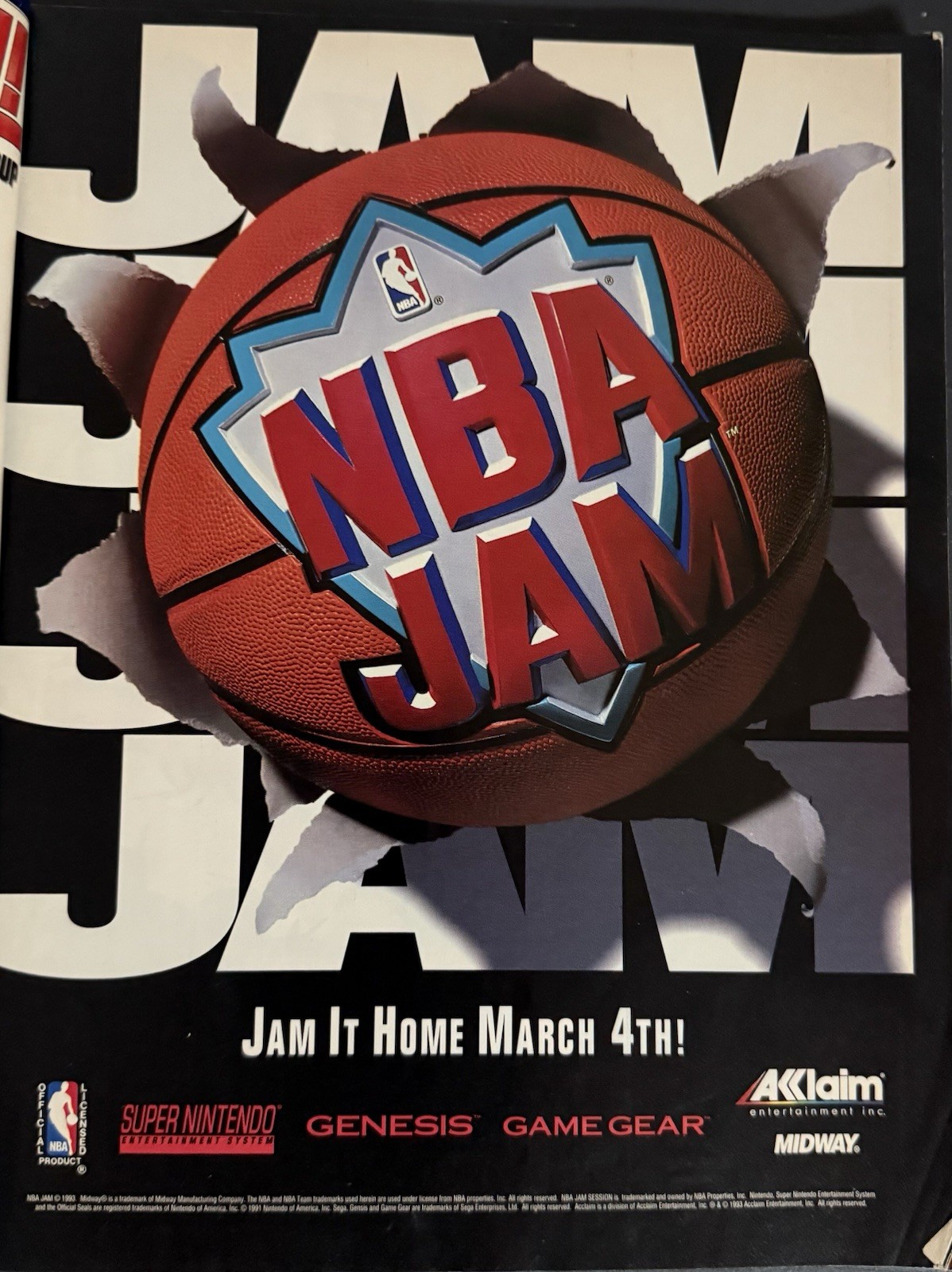 1994 February ELECTRONIC GAMING MONTHLY NBA Jam, Mortal Kombat, Sonic 3 (CP445)