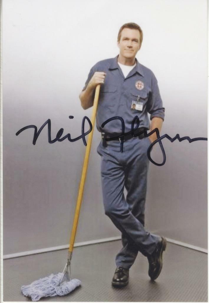 NEIL FLYNN-ORIGINAL AUTOGRAPHED PHOTO