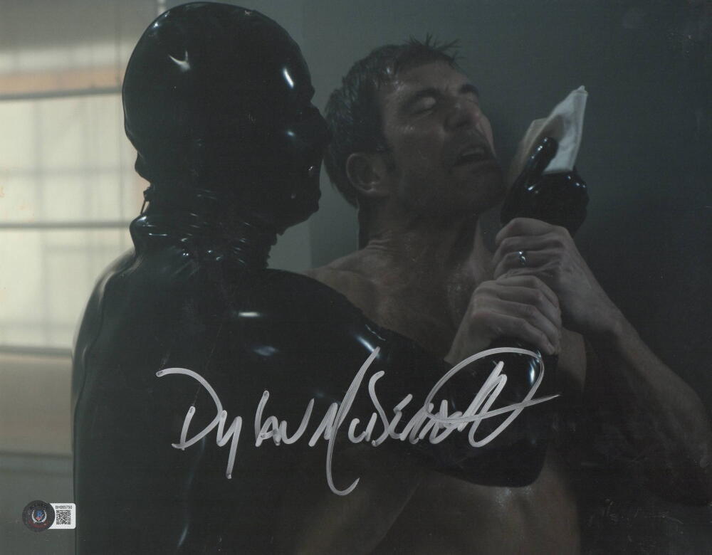 DYLAN MCDERMOTT SIGNED 11X14 PHOTO AMERICAN HORROR STORY AUTOGRAPH BECKETT 6