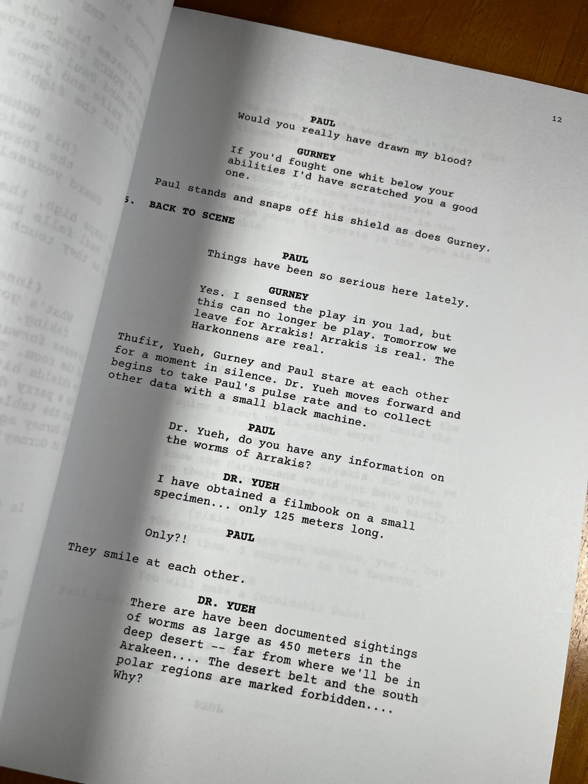 Dune 1984 Script Signed- Autograph Reprints- 124 Pages- Dune Script- David Lynch
