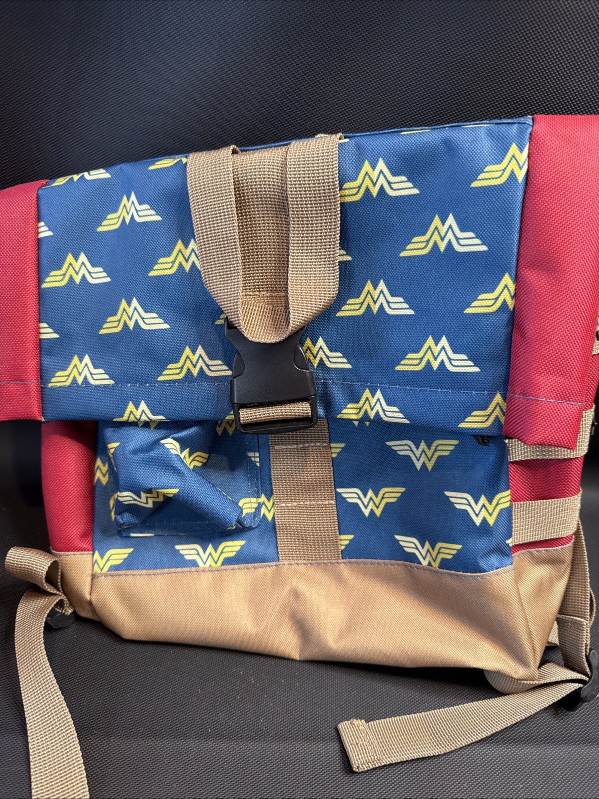 Loot Crate Wonder Woman Canvas Backpack NWOT DX Exclusive