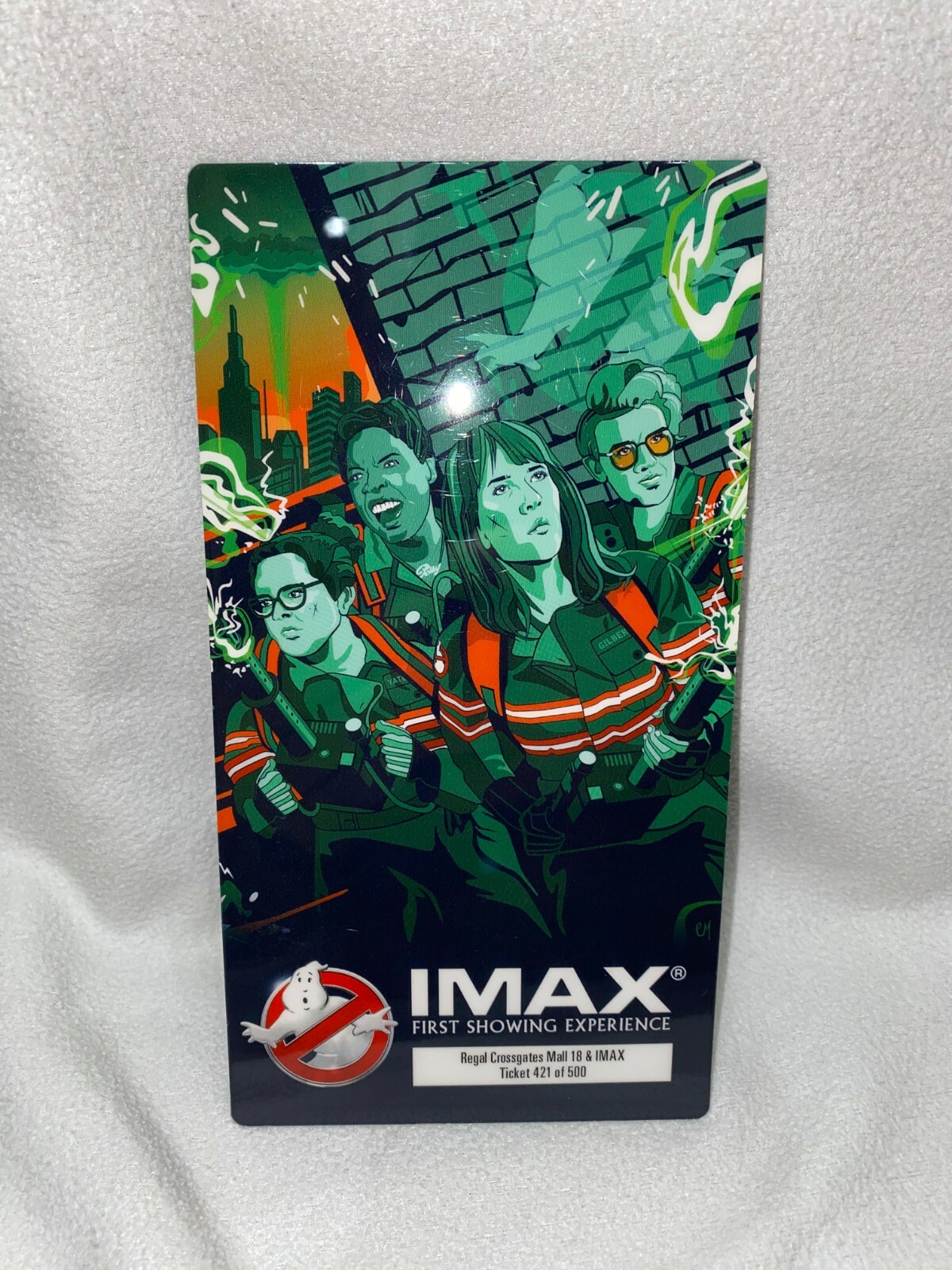 Collectible IMAX Special Edition Ticket (Alice, Ghostbusters, Transformers, etc)