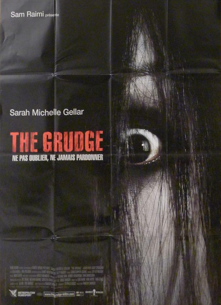 THE GRUDGE – MICHELLE GELLAR / SUPERNATURAL HORROR – ORIGINAL LARGE MOVIE POSTER