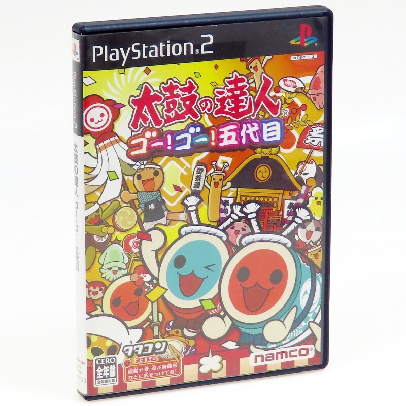 TAIKO NO TATSUJIN Go! Go! 5th PS2 Sony Japan Import PlayStation 2 NTSC-J Comp