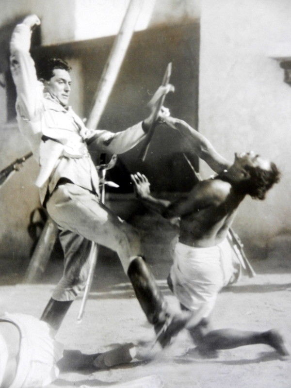 CARY GRANT 7×9 Film Publicity PHOTO Gunga DIN 1939 Victor McLAGLEN ak997