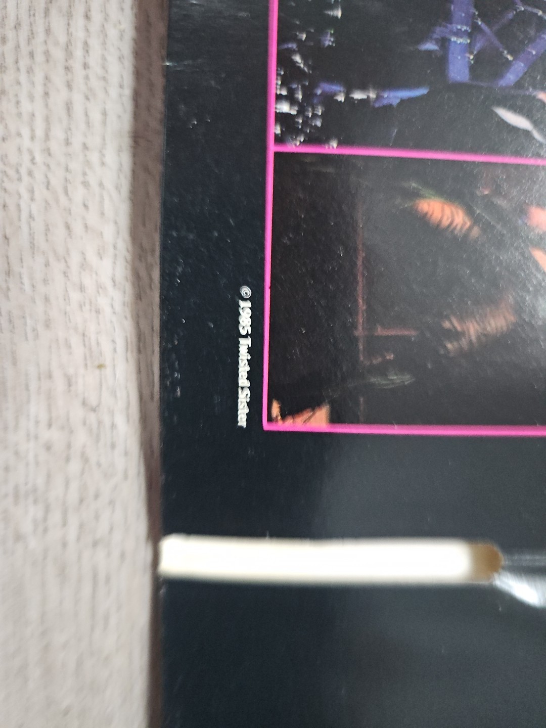 1985 Twisted Sister School Folder