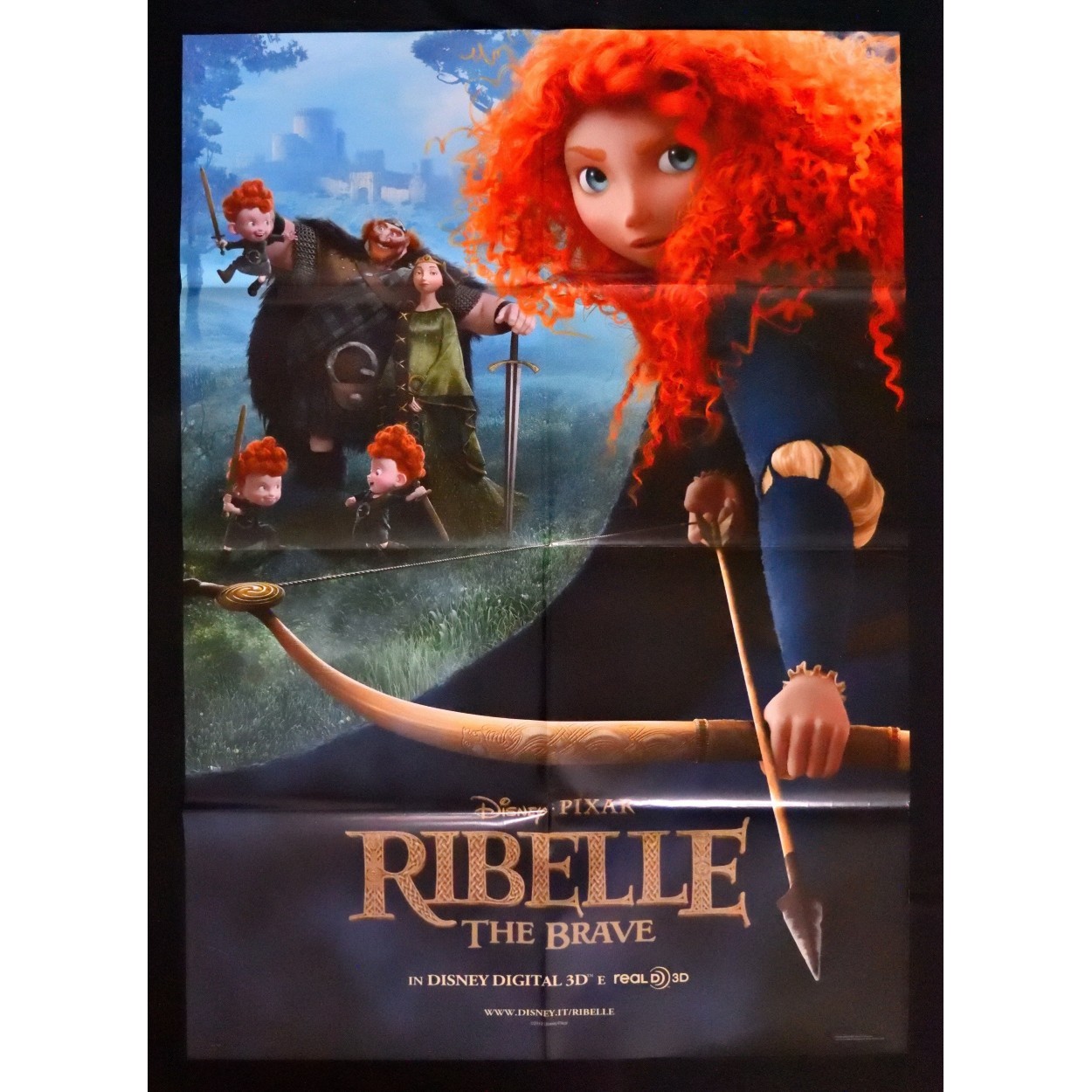Rebel Manifesto The Brave Animation Walt Disney Pixar A259