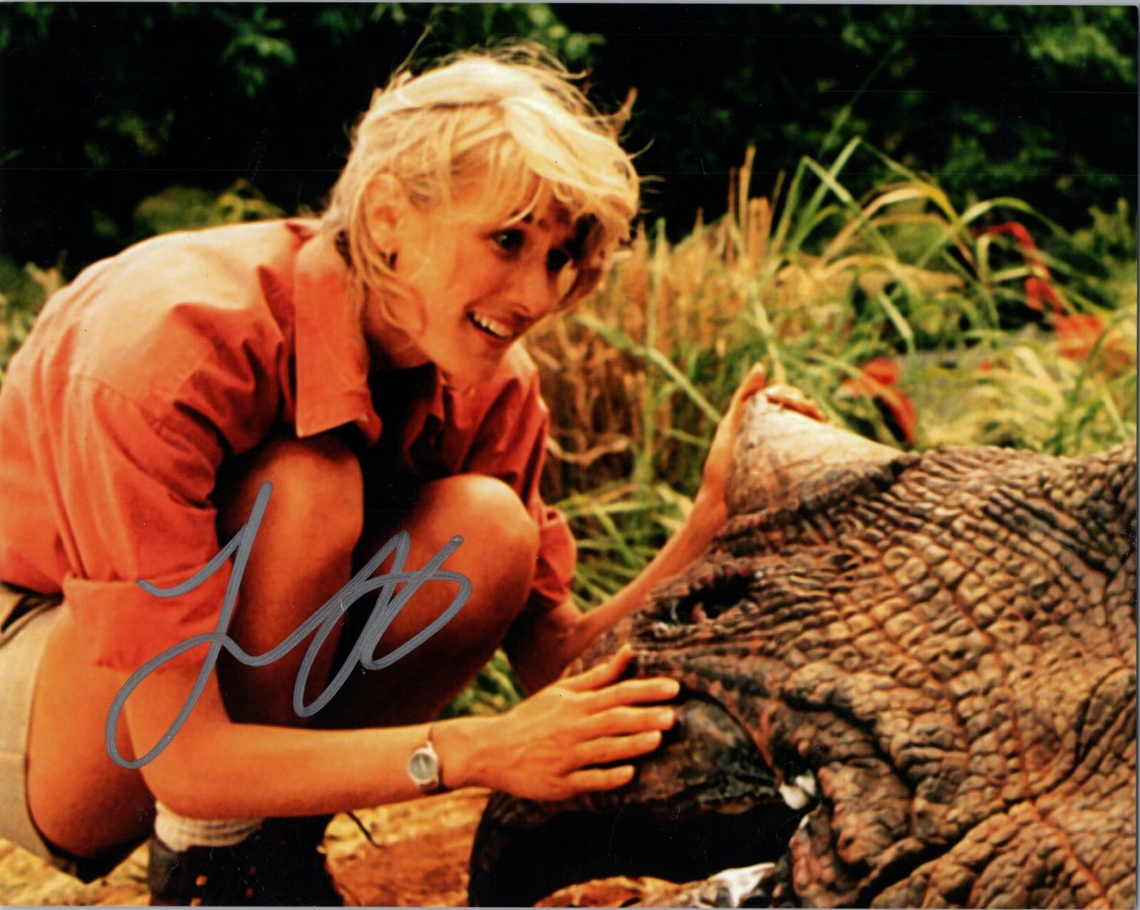 ~~ LAURA DERN Authentic Hand-Signed “JURRASIC PARK” 8×10 Photo F ~~