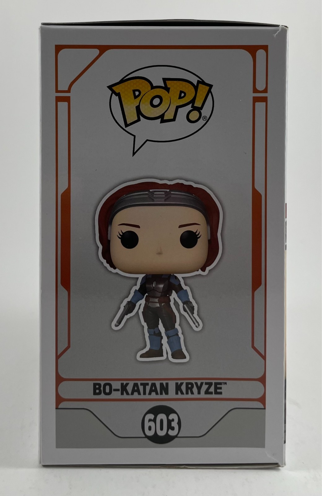 Katee Sackhoff Signed Star Wars The Mandalorian Bo-Katan Kryze Funko POP JSA COA