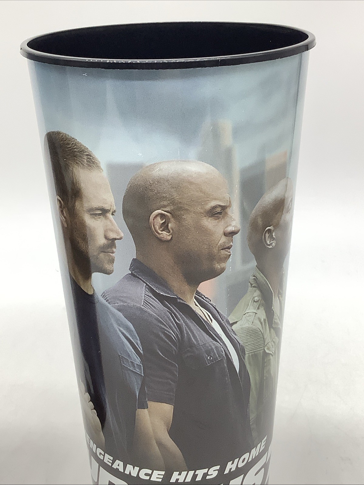 2 Fast & Furious 7 Plastic Cup 44 oz – Movie Cinemas Theatres Tumblers 2015