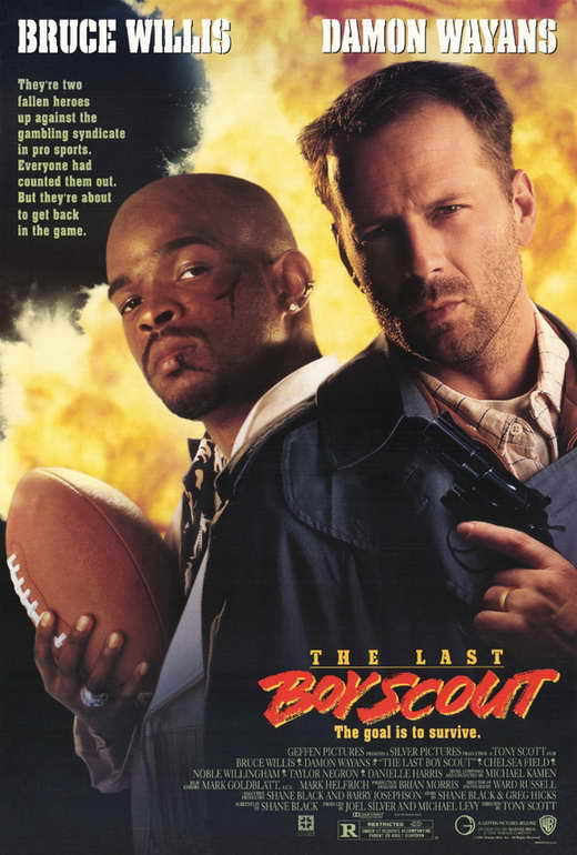 THE LAST BOY SCOUT Movie POSTER 27×40 Michael Papajohn Morris Chestnut Eddie
