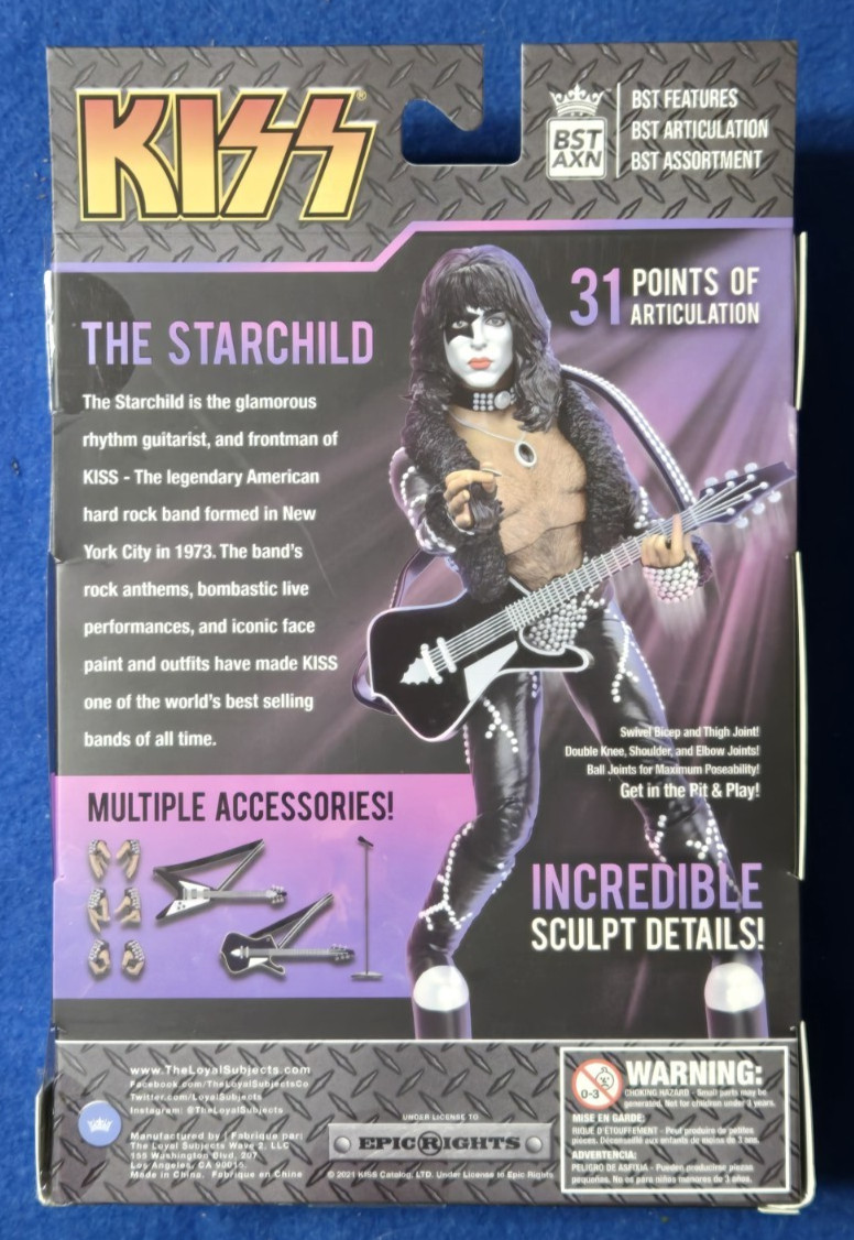 KISS – PAUL STANLEY – THE STAR CHILD – DESTROYER TOUR 1976 – BST AXN – NEW