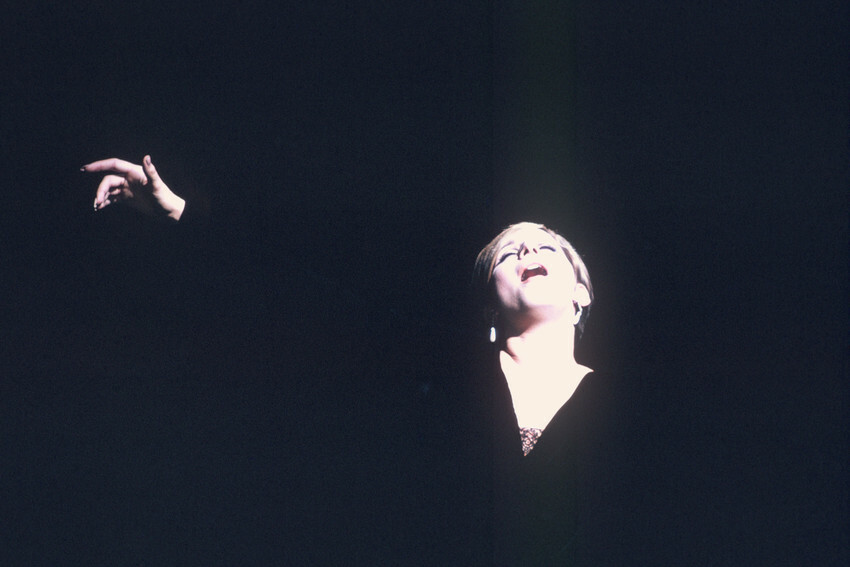 Funny Lady Barbra Streisand Iconic In Concert Singing 24X18 Poster
