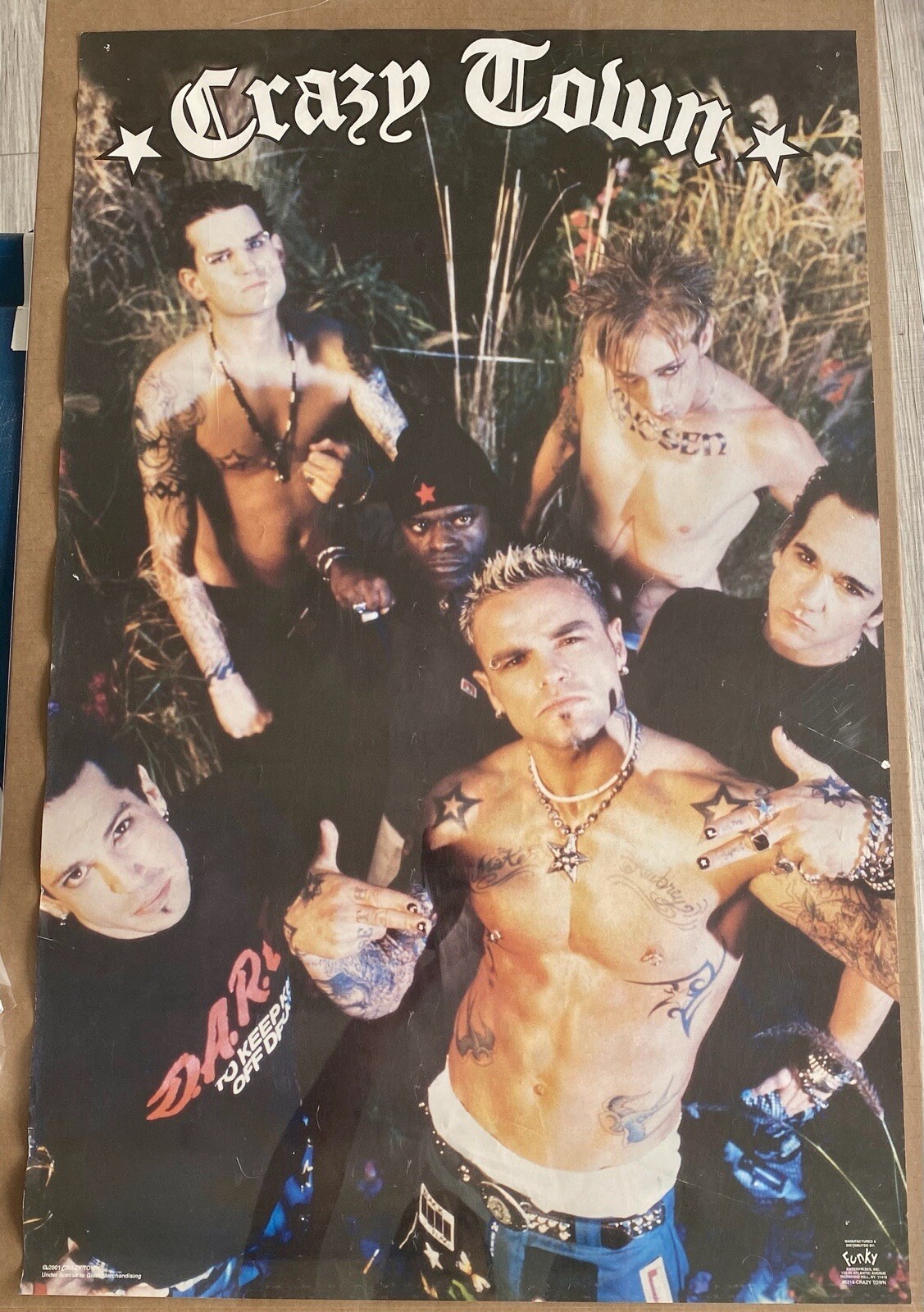 Crazy Town Poster – Original Vintage Rare Funky 6218 – 22×34.5