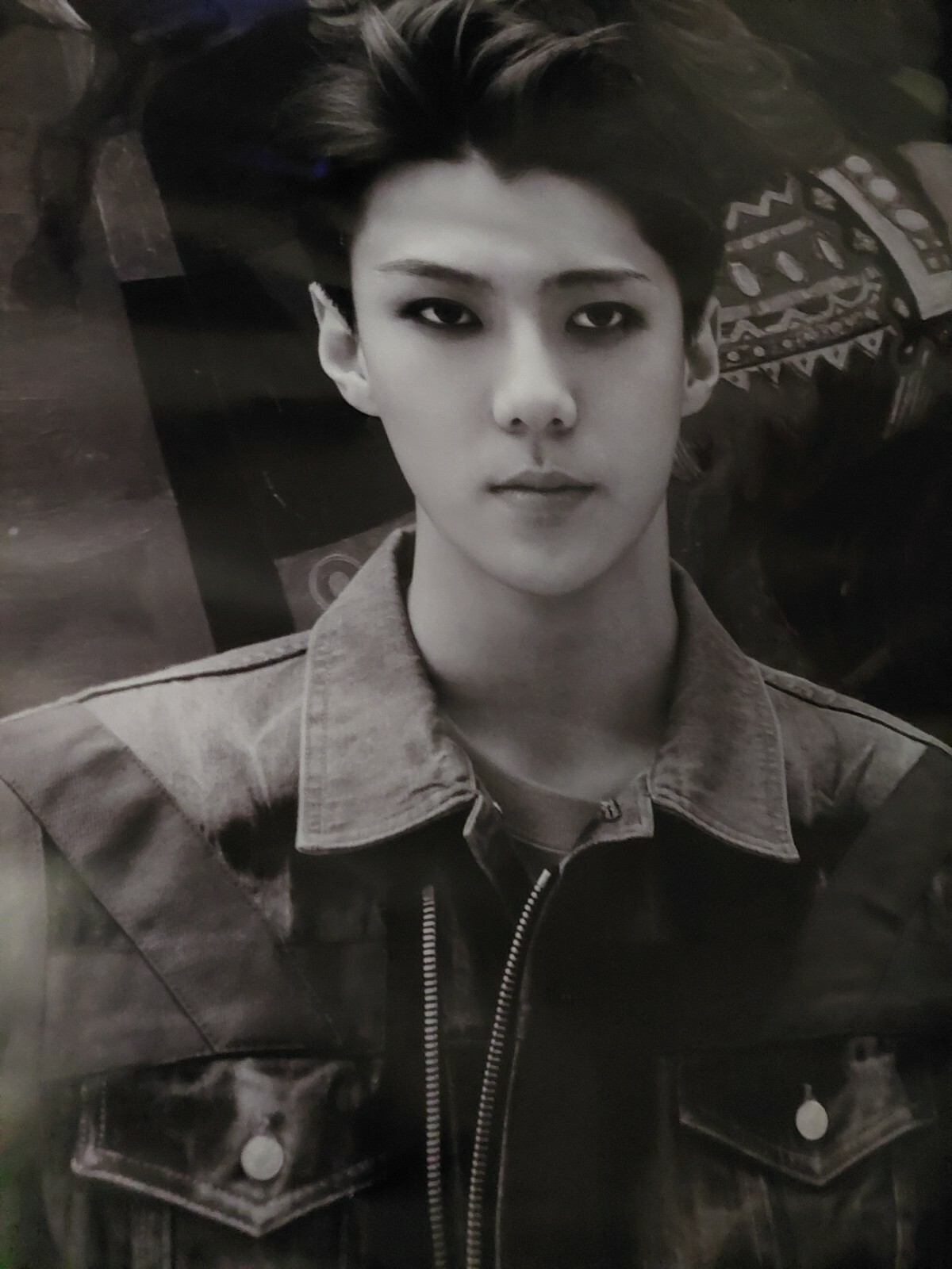 EXO Exodus Sehun (2015) RARE PROMO POSTER Unfolded K-pop Wall art Exol