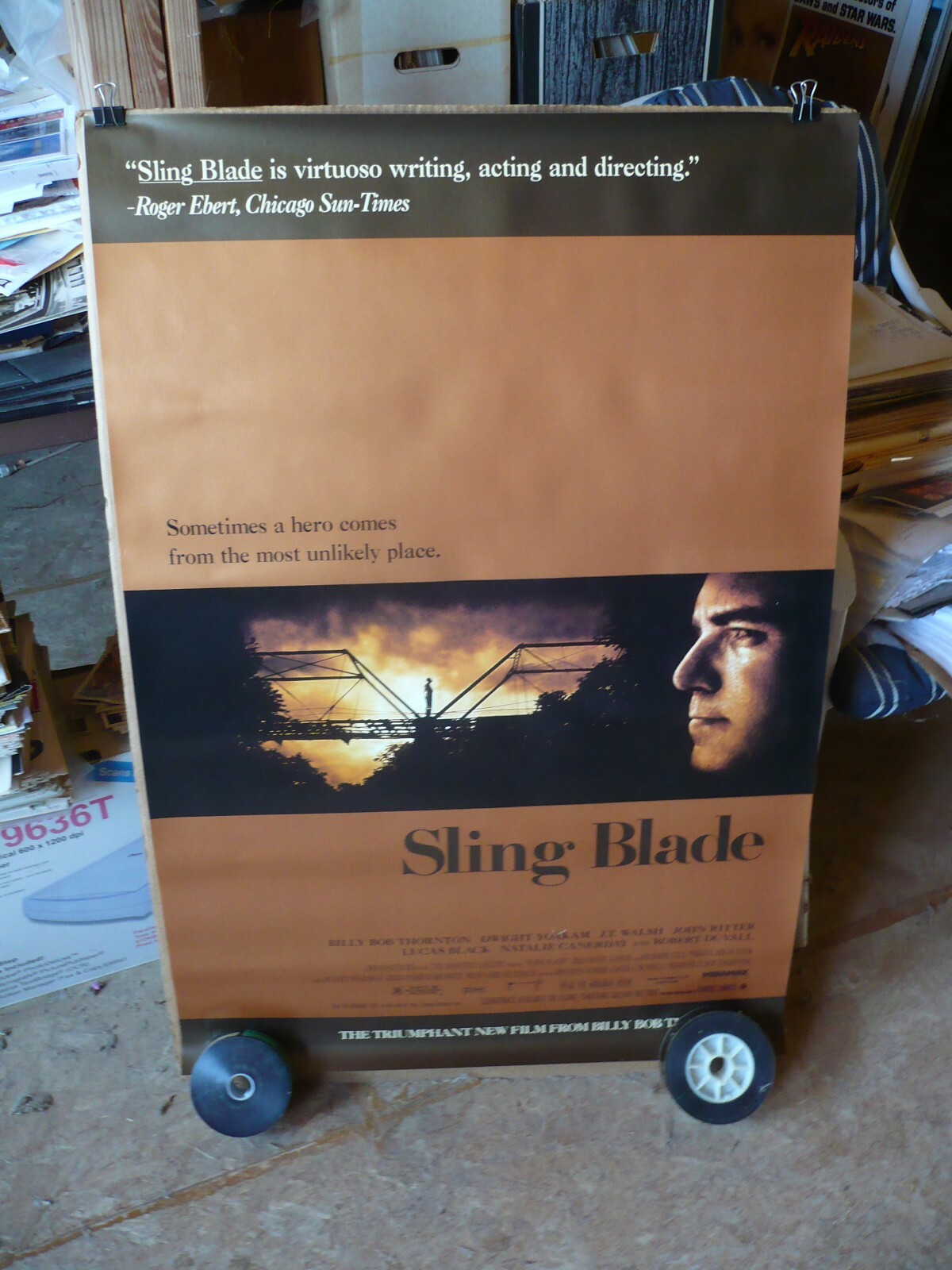 SLING BLADE, orig rolled 1-sht / movie poster (Billy Bob Thornton)