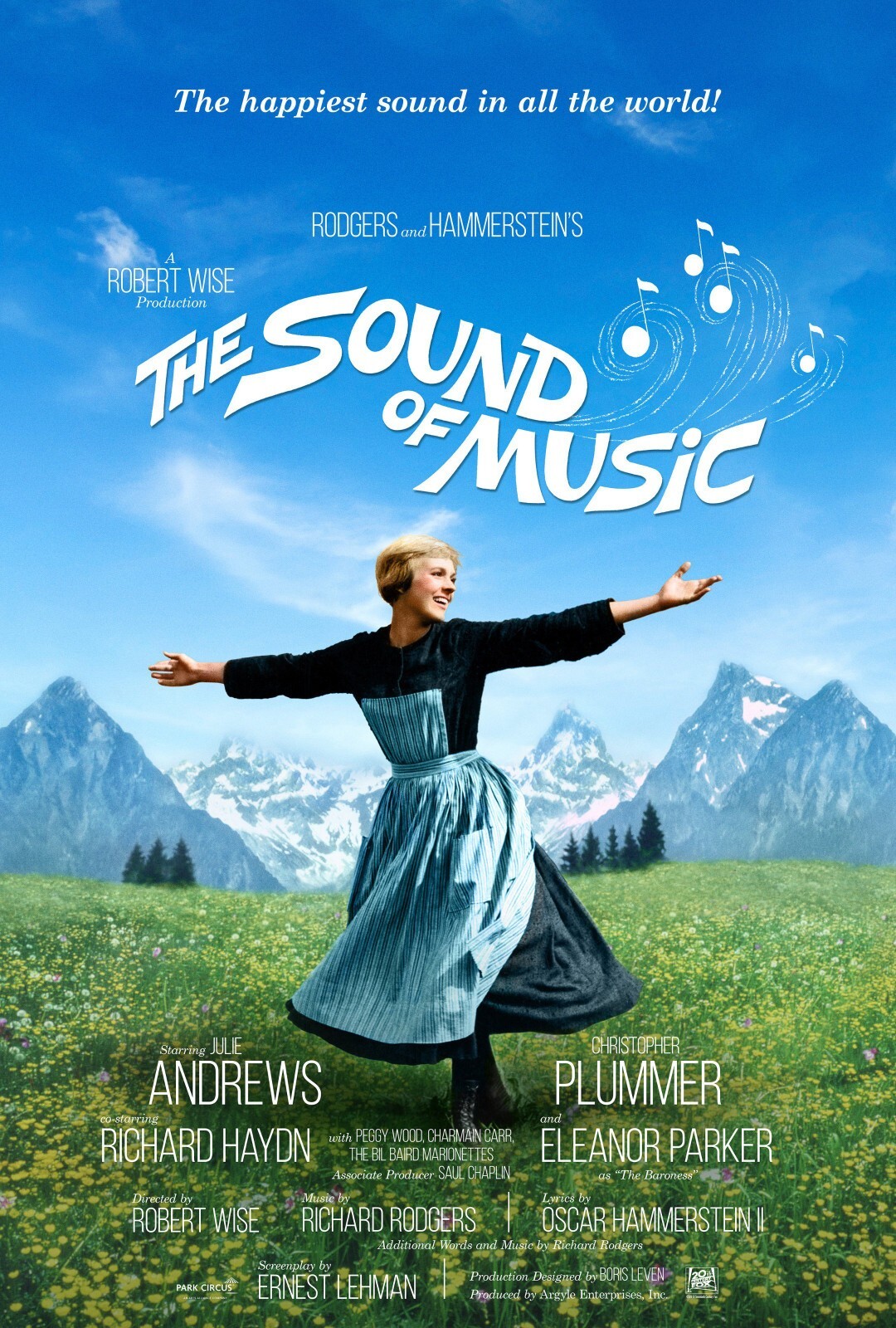 The Sound Of Music movie poster (a) : Julie Andrews : 11 x 17 inches