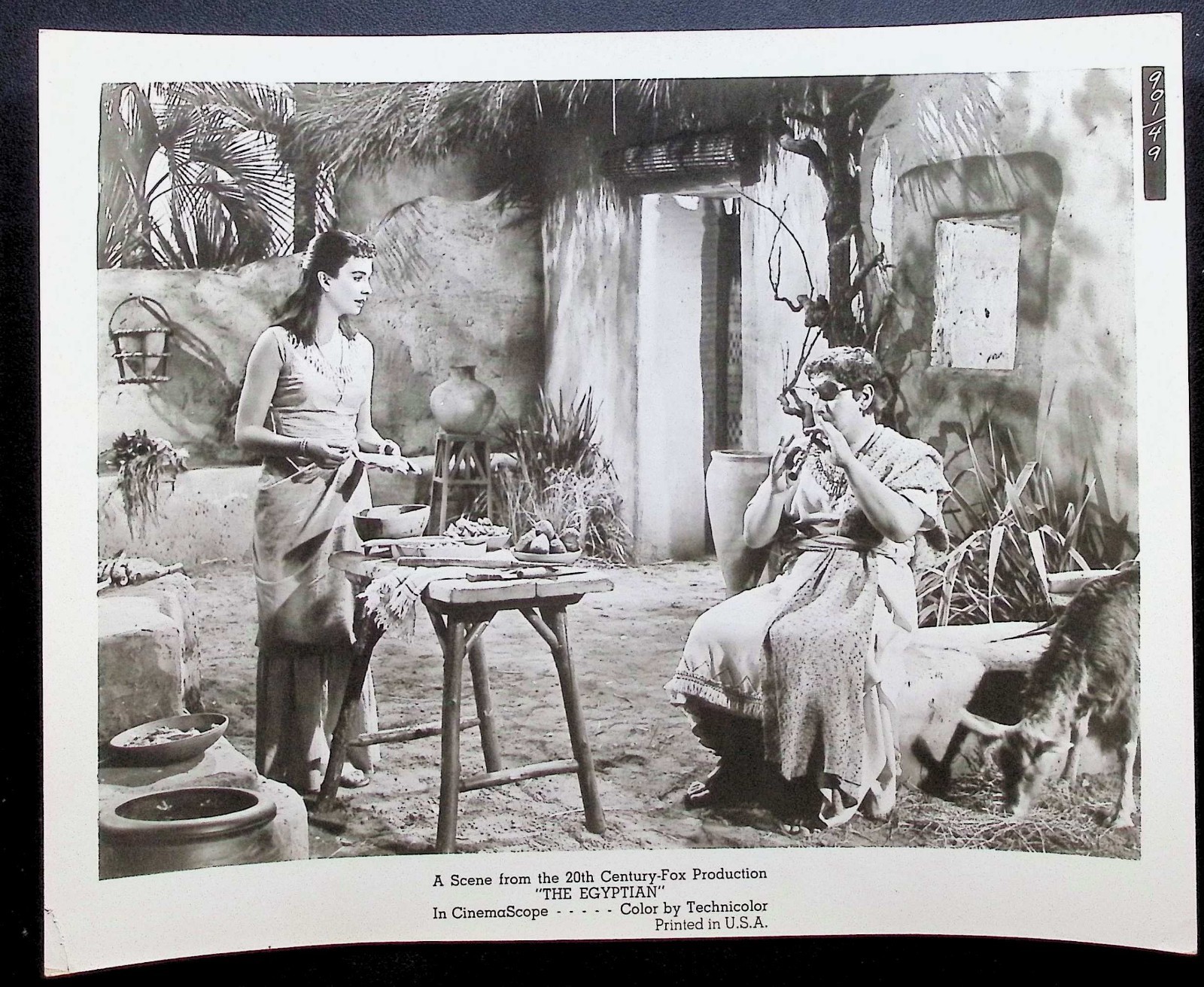 Jean Simmons The Egyptian Original 1954 20th Century-Fox Scene Still 8×10