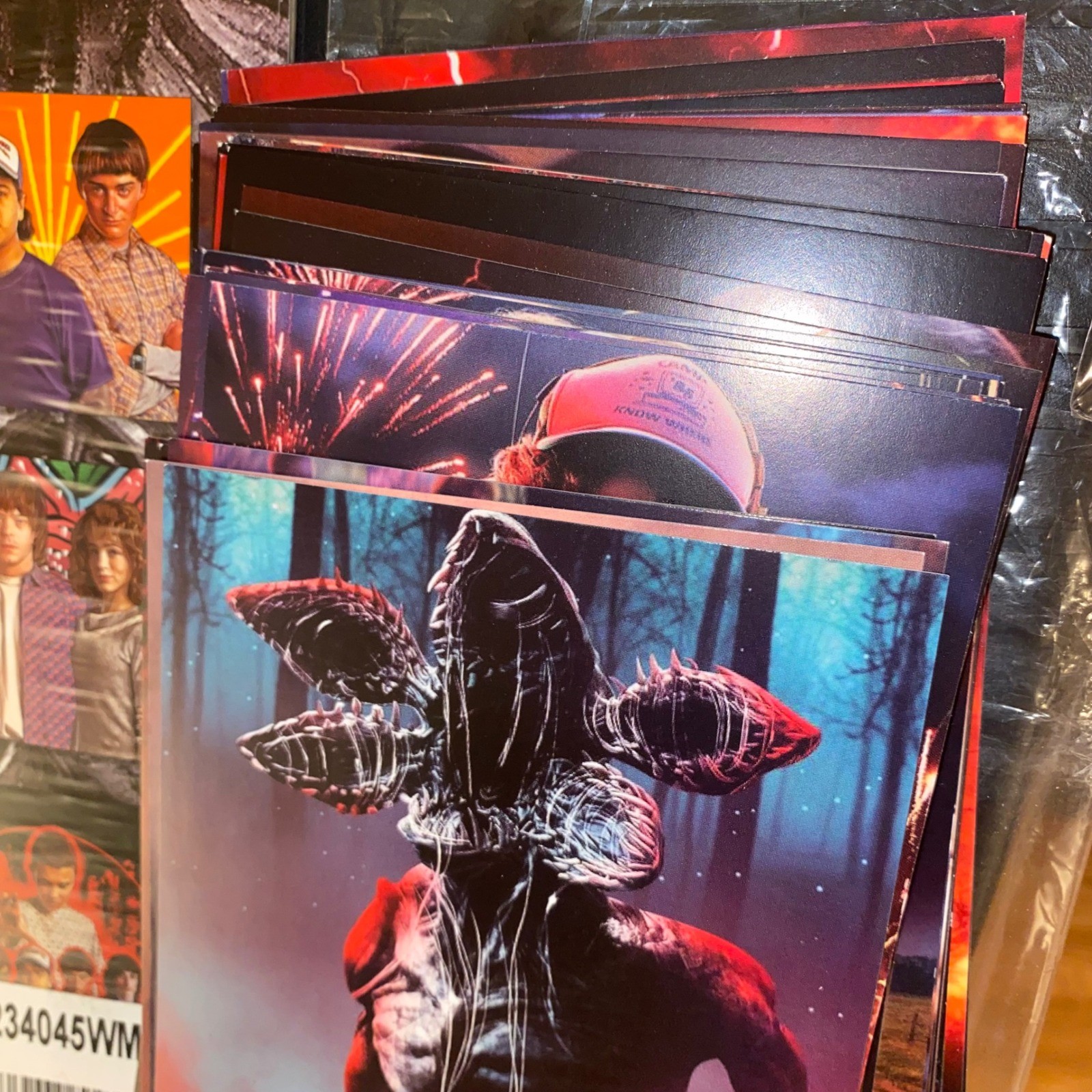 Stranger Things Bundle Dustin Action Figure 2023 Calendar Hellfire Club Lanyard
