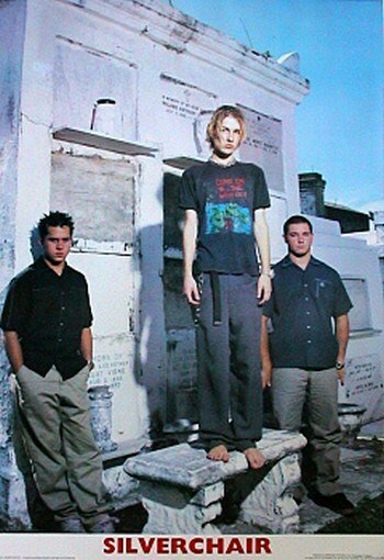 SILVERCHAIR POSTER Graveyard Group Shot NEW 24X36