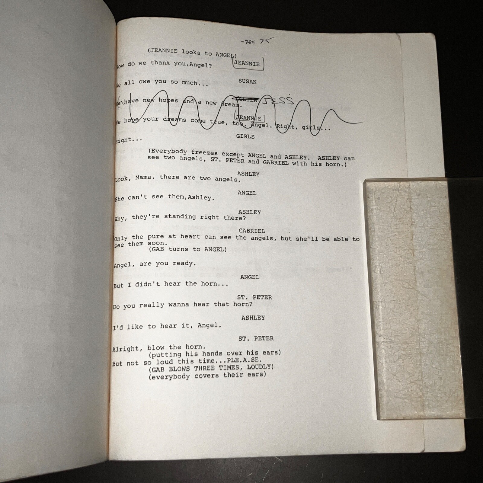 WINGS & THINGS Mickey Stevenson Motown Musical Script Production Notes COA