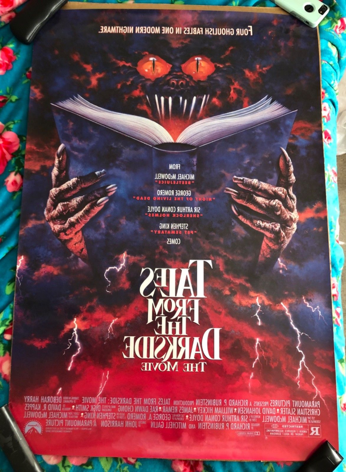 Tales From The Darkside, The Movie 1990 DS 27×40 Rolled Movie Poster