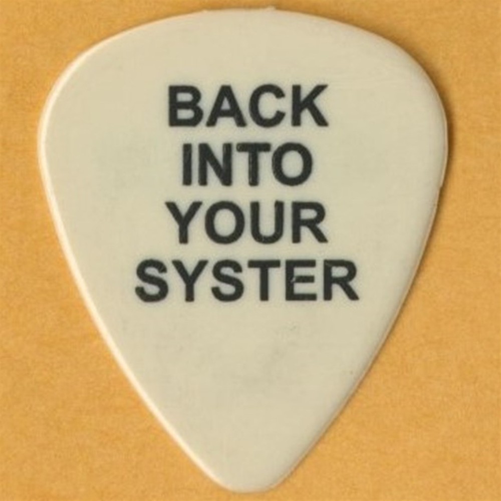 Saliva 2003 Back into Your System concert tour collectible stage Guitar Pick