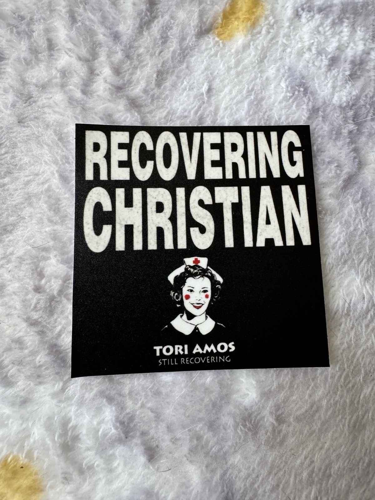 Tori Amos inspired sticker 2.5″ all weather durable