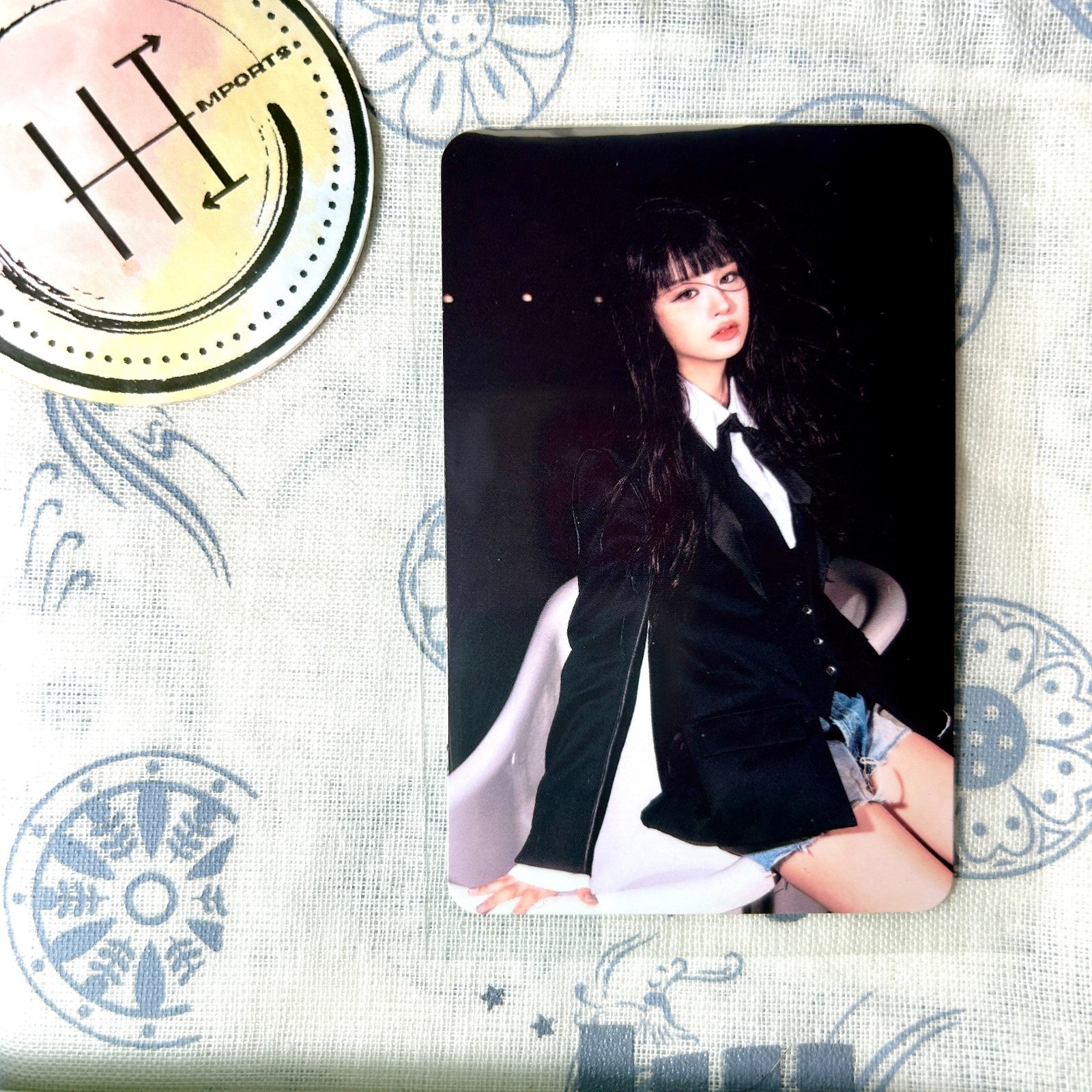 NMIXX Fe3O4 Break Official Sullyoon Photocard QR Card | Kpop Korea