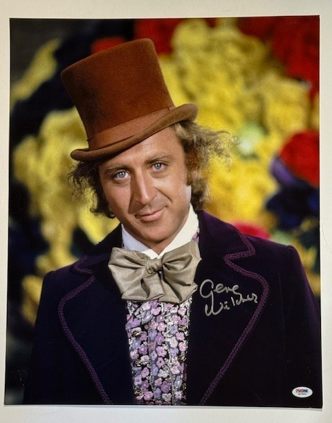 Gene Wilder Signed Autographed Willy Wonka 16×20 Photo PSA/DNA Authenticated