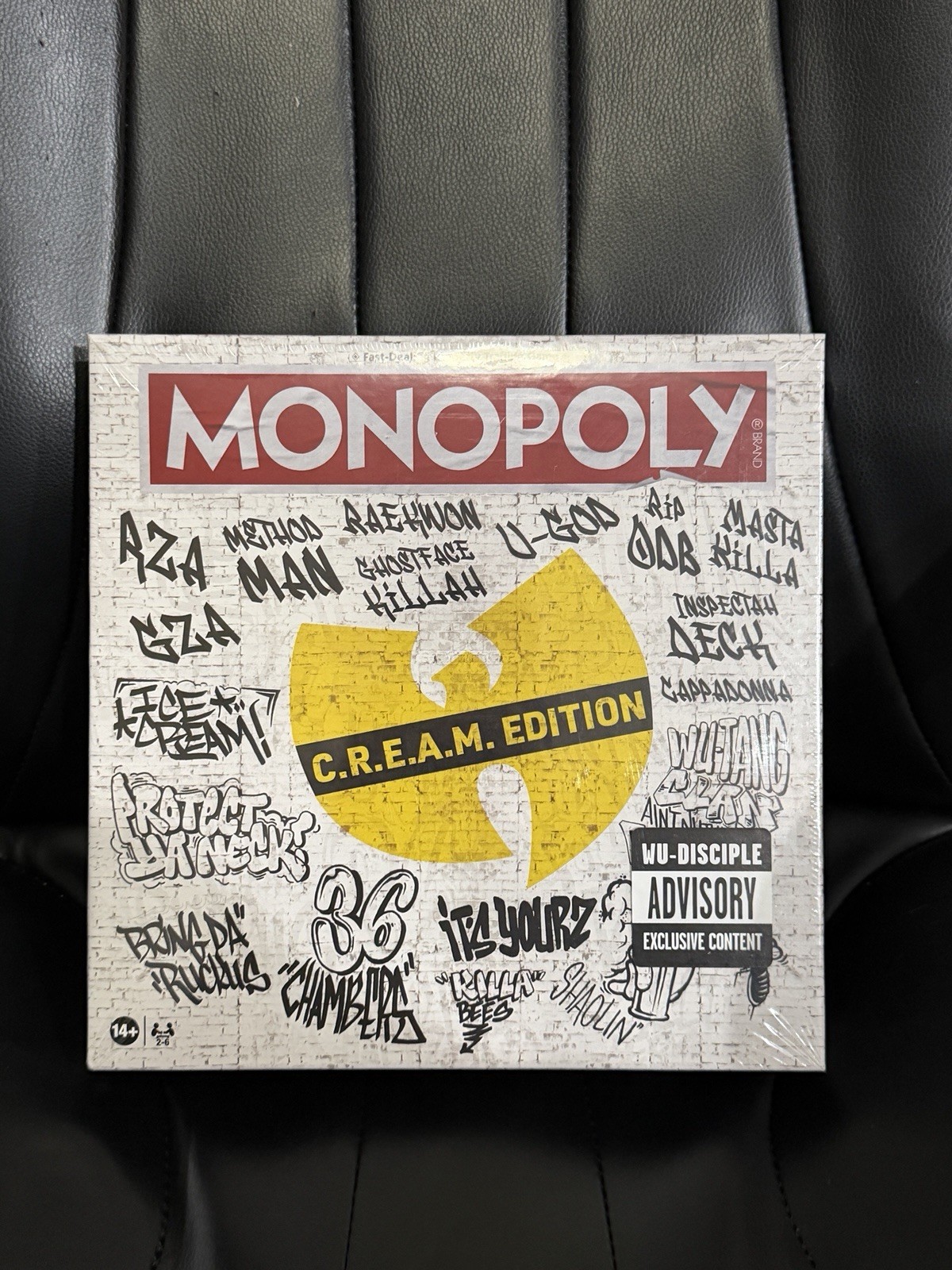 Wu Monopoly Game Official Wu-Tang Ghostface Raekwon RZA GZA New Sealed